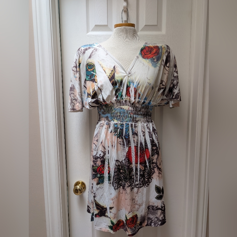 Floral Print Women's Dress